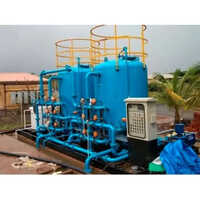 Industrial Mill Filtration Plant - Color: Blue