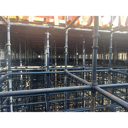 Scaffolding Cup Lock System Application: Construction