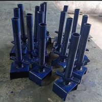 U Head Jack - High-Quality Steel, Various Thickness & Diameter Options | Welded Layher Technique, Powder Coating Surface Treatment, Reliable Support for Formwork & Scaffolding