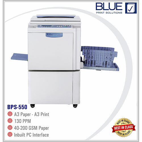 BPS550 Blue Digital Duplicator