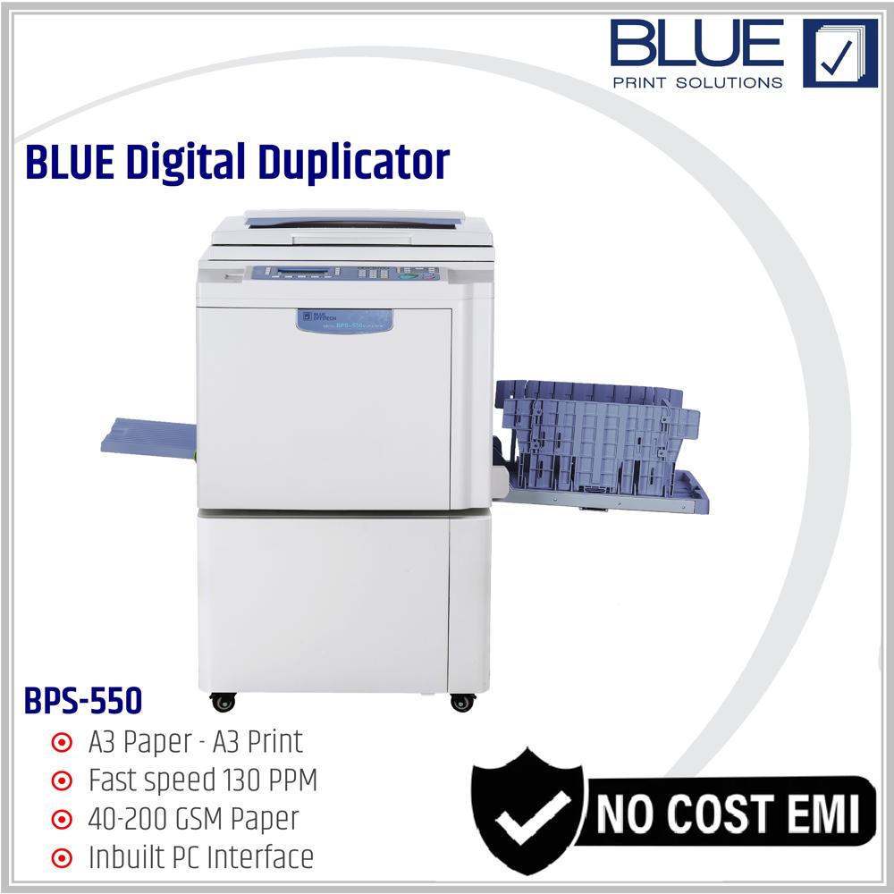 BPS550 Blue Digital Duplicator