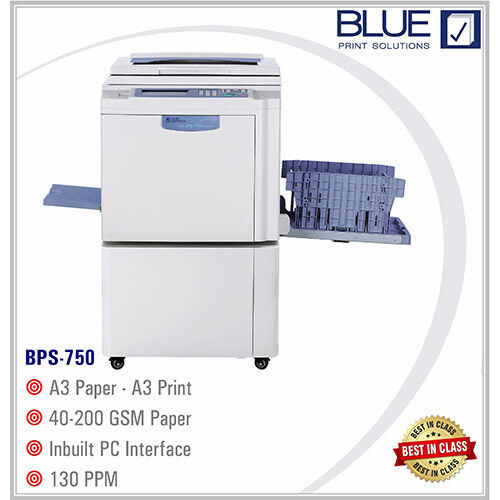 BPS750 Blue Digital Duplicator