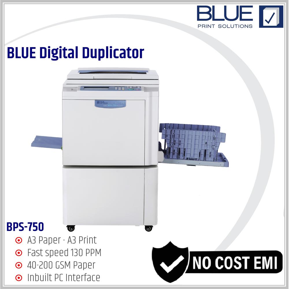 BPS750 Blue Digital Duplicator