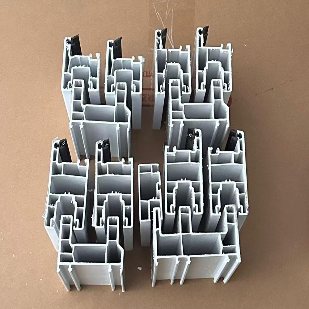80/88mm Sliding  Upvc  Profiles Uv Proof For India Market - Color: Multicolor