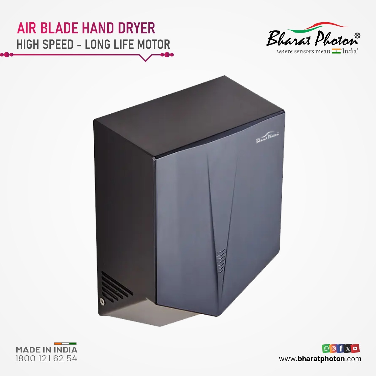 Automatic Airblade Jet Hand Dryer
