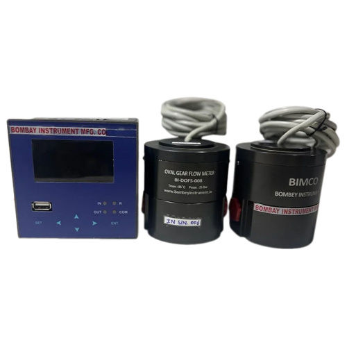 Industrial Digital Oil Flow Meter - Accuracy: +/-1.5  %