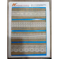 Fancy Jute Laces - Jute Material, 1 Meter Length, Vibrant Blue Color, Durable Weave Style, Versatile Use , Eco-friendly And Stylish Design
