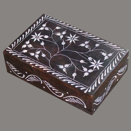 Black Soapstone Box