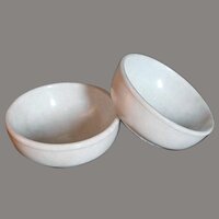 Marble Bowl - Polished White Marble, Intricate Antique Imitation Carvings | Durable and Washable Decorative Centerpiece