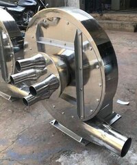 Stainless Steel Industrial Blowers Centrifugal Fans - 32x35x36 Inch, 415 Volt, 400 Cfm, Direct Drive, Backward Curved Blades | Applications: Hvac, Fresh Air Supply, Cooling Systems