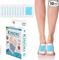 Mitsico Corn Flower Flavour Kinoki Premium Detox Foot Pad, Cleansing Toxin Remover Foot Patches (10 Pads)