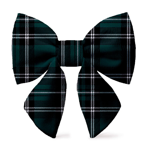 White Lady Dog Bow Tie - Cotton, Standard Size , Multicolored, Strong and Durable, Comfortable for Everyday Wear