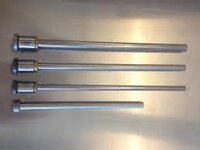 Ms Custom Ejector Pin - High-quality Steel, Different Sizes, Silver Finish | Designed For Heavy-duty Industrial Applications