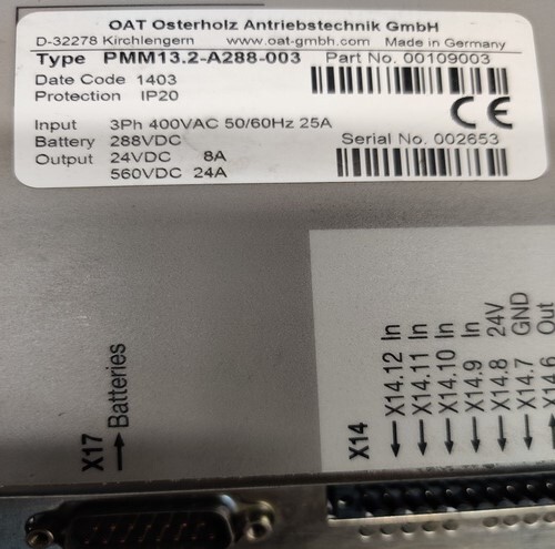 OAT PMM13.2-A288-003 POWER MANAGEMENT MODULE