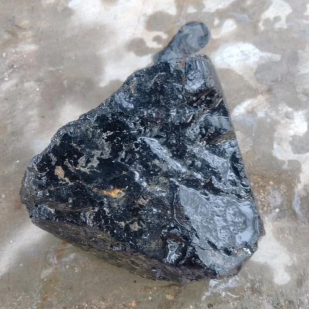 Black Tourmaline Stone - Natural, Emerald Cut, Various Sizes Available, Different Natural Colors, Treated with Radiation