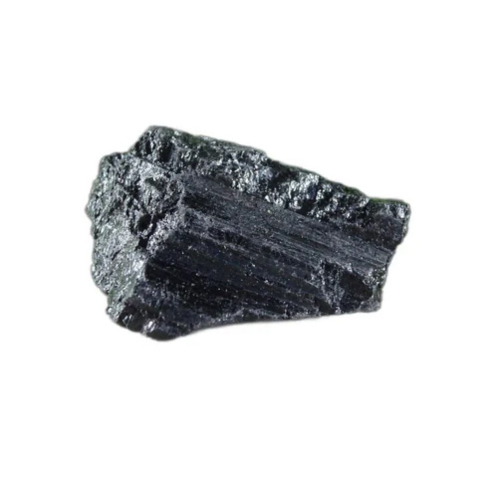 Rough Black Tourmaline Stone - Natural Stone, Emerald Cut, Available in Various Colors & Sizes, Radiation Treated for Enhanced Properties