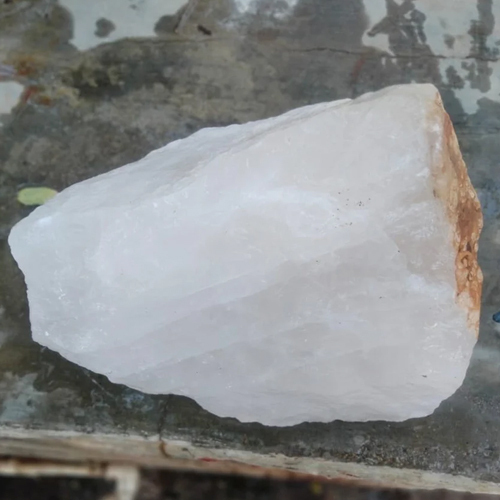 White Quartz Stone - Emerald Cut, Customized Size, Variety of Colors, Naturally Radiant with Radiation Treatment