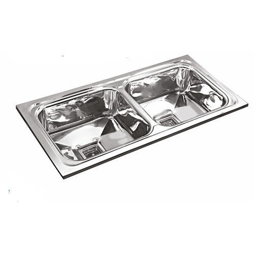 QUAD SQUARE ISI Double Bowl Sink QD1837B