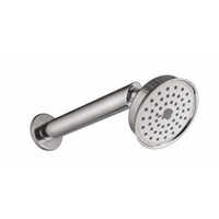 Os-1340 Captain Overhead Shower Abs - High-quality Abs, 8 Inch, Silver | Anti-clog Nozzle, Electroplated Surface