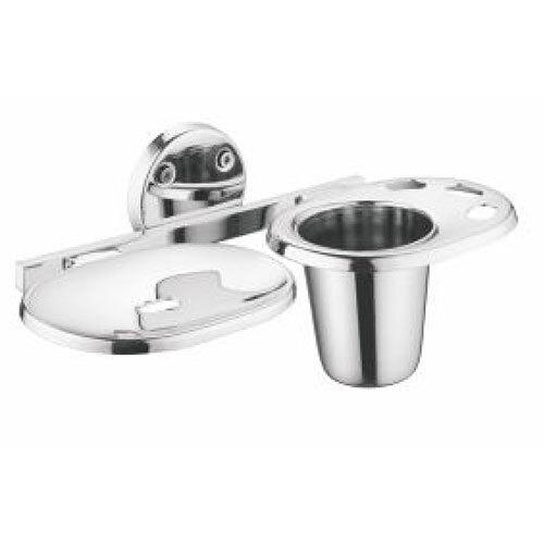 CLA-008 Soap Dish with Tumbler Holder