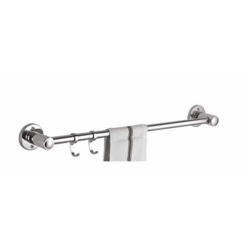 Diplomat SS with Brass Hook Towel Rod