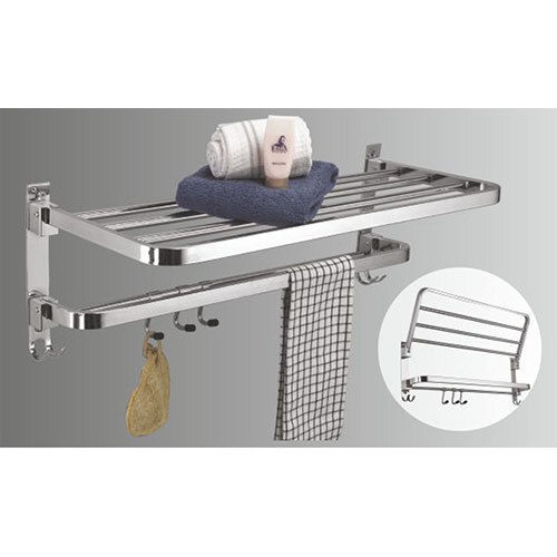 BA-232A Elite SS Folding Square Towel Rack