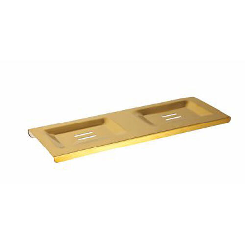 EO-1012 Double Soap Dish Gold