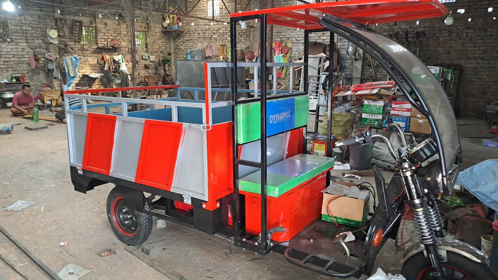 Bricks Loading E Vehicles