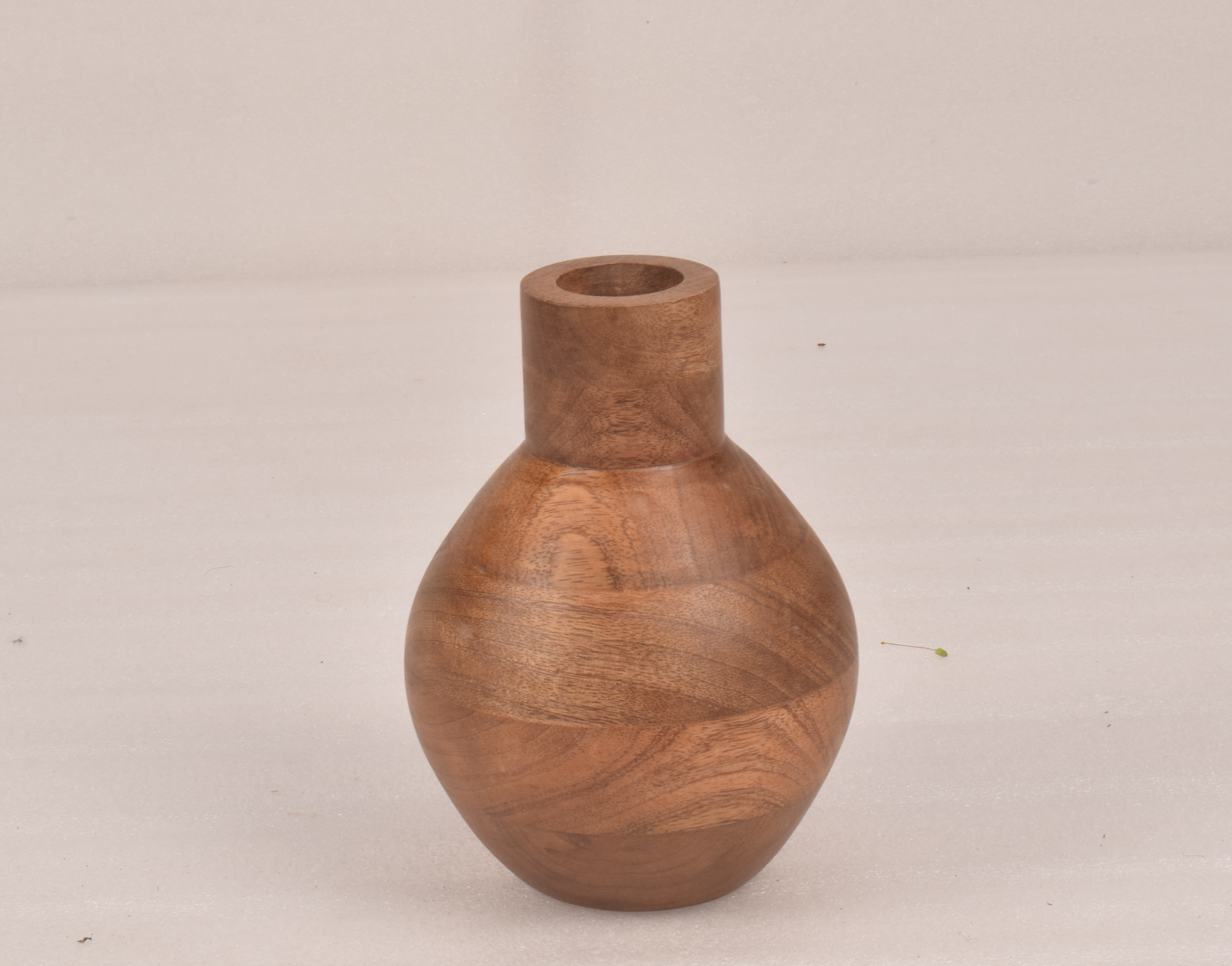 7 Inch Wooden Decorative Flower Pot