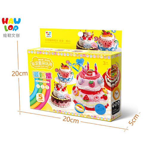 Multicolor Cake House Toy