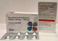 Sacubitril & Valsartan Tablets 200 mg