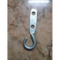 I Hook - Mild Steel, Industrial Application | Silver Finish, Durable and Reliable Design for Industrial Use