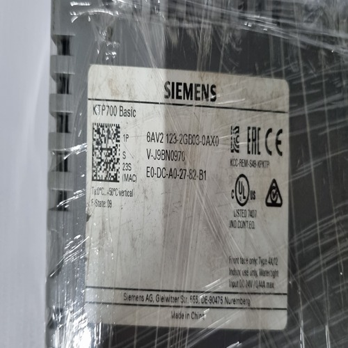 6AV2 123-2GB03-0AX0 / 6AV2123-2GB03-0AX0 KTP700 BASIC PANEL HMI