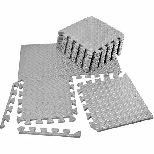 Grey 12Mm Eva Foam Interlocking Baby Playing Mats