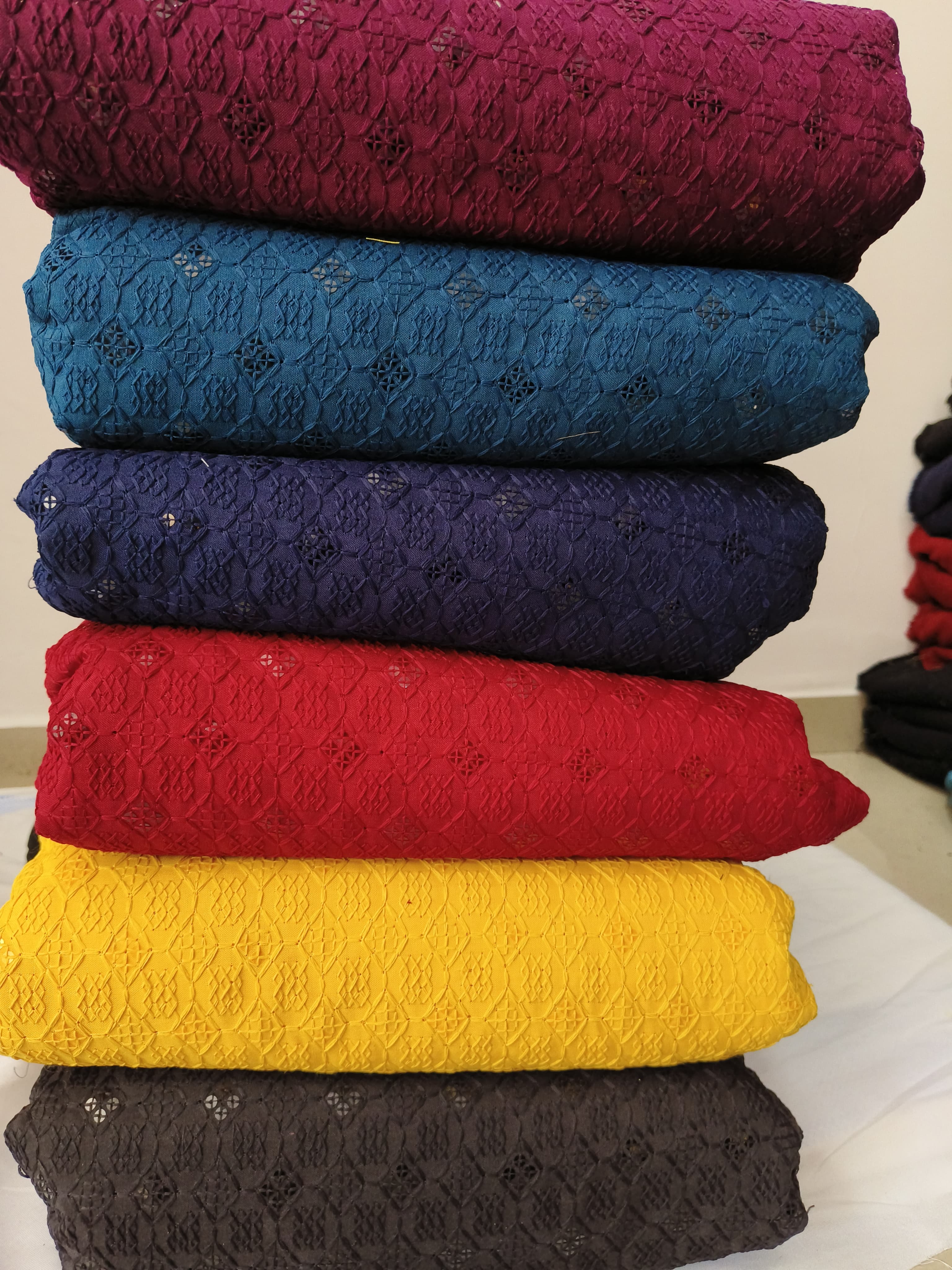 schiffali embrodery fabric