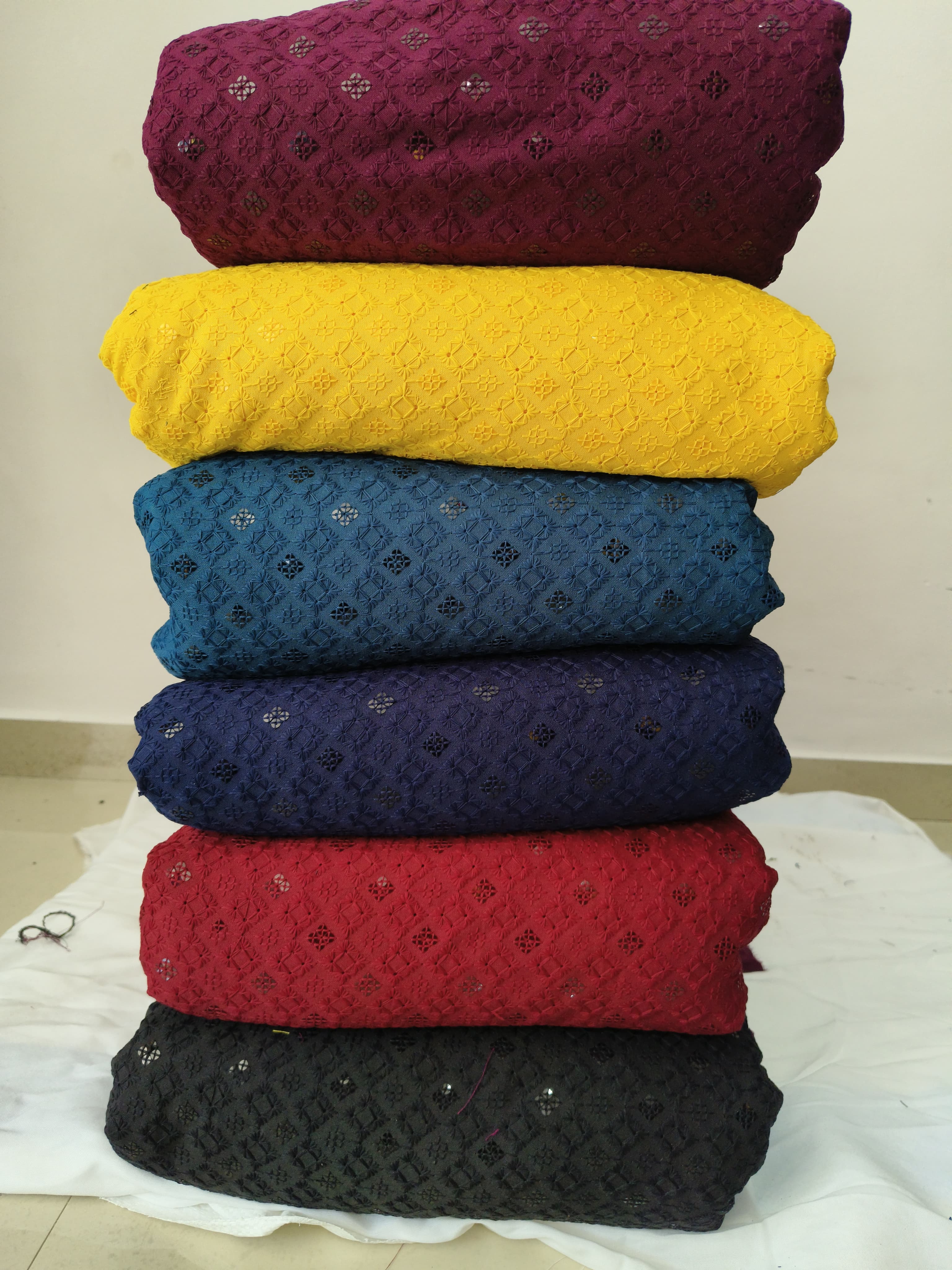 schiffali embrodery fabric