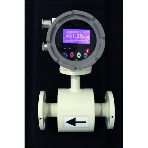 Black Electromagnetic Water Flow Meter