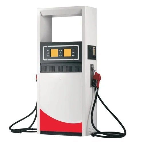 White Digital Fuel Dispenser