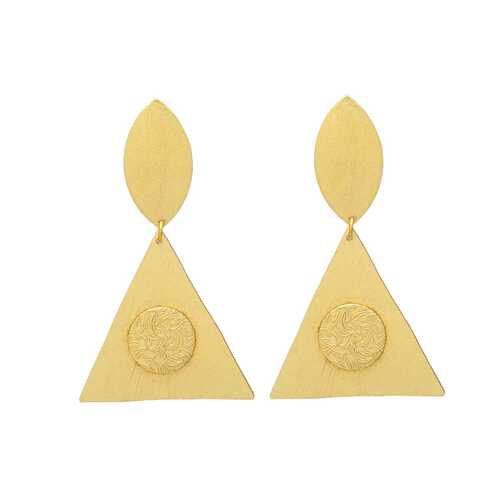 Triangle Drop Earring Set