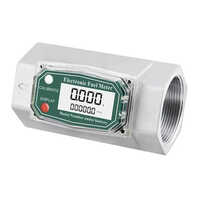 Electronic Flow Meter - Color: Silver