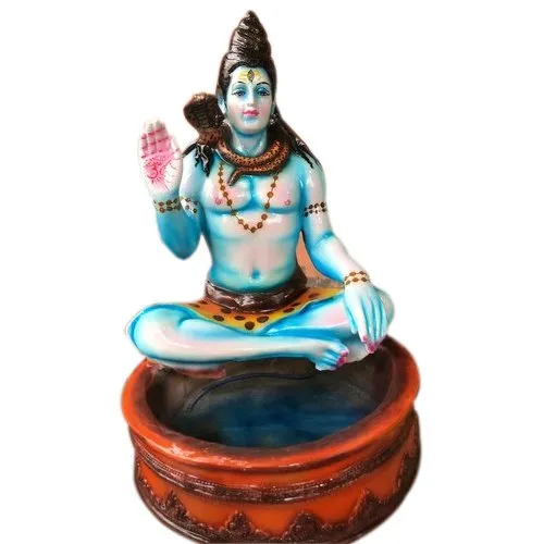 Shiva Statue With Fountain