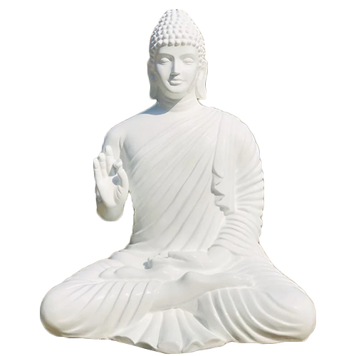 White Buddha Statue