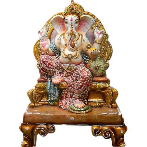 Durable Fiberglass Ganesha Statue