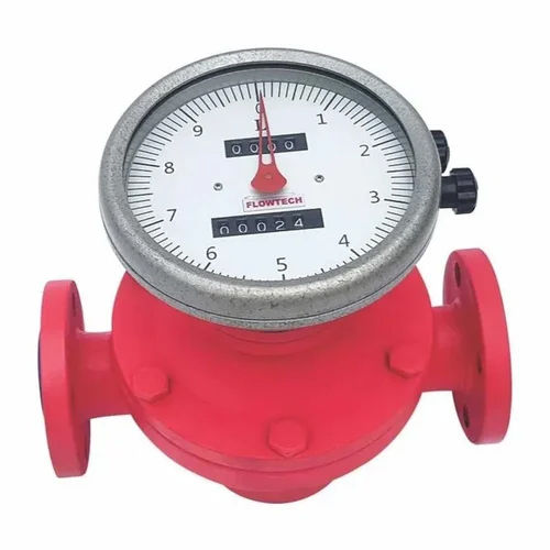 Red Ztek Diesel Flow Meter