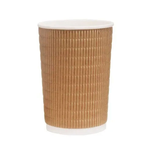 1000 ML RIPPLED PAPER CONTAINER WITH LID