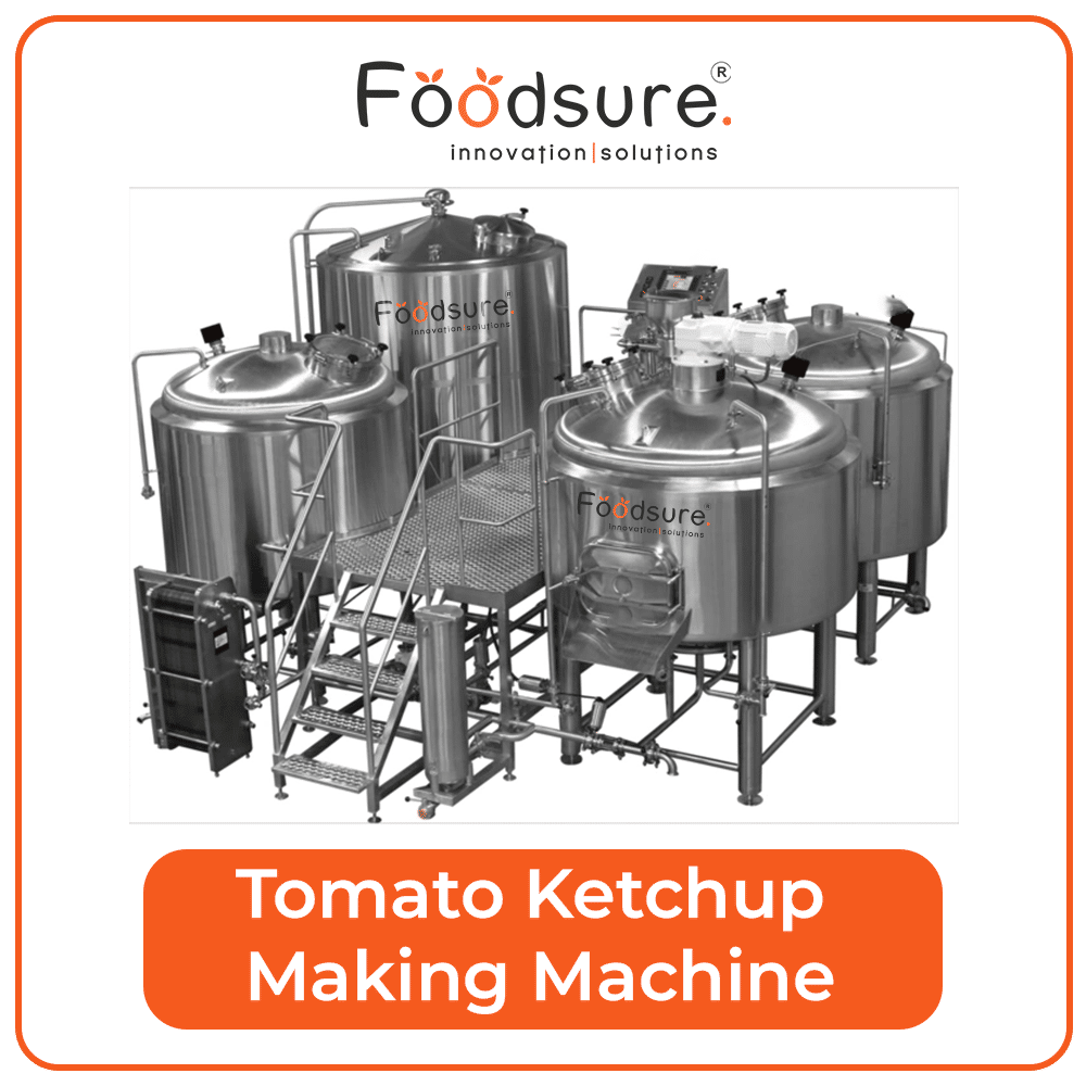 Semi Automatic Tomato Ketchup Plant