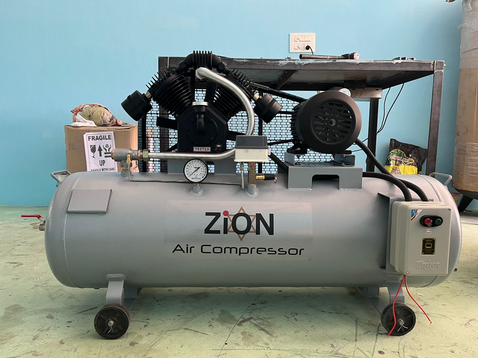 2hp Double Cylinder 220 ltr Air Compressor