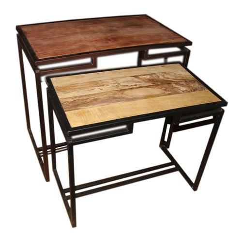 30 Inch Wooden Side Table