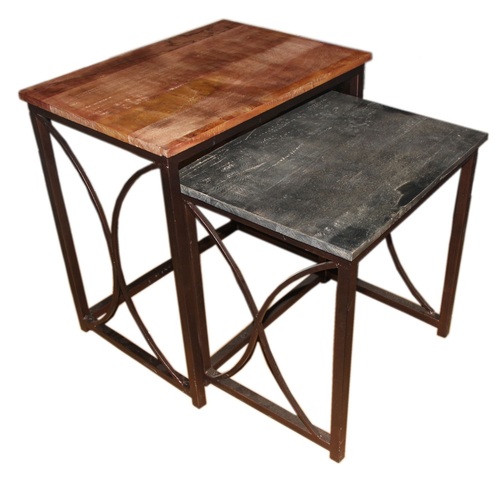 New Look Table With Metal Legs
