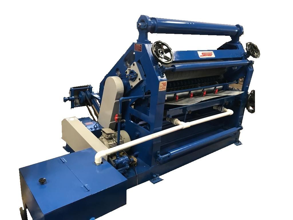 BOXMAC Heavy duty oblique type bearing mounted Corrugation machine